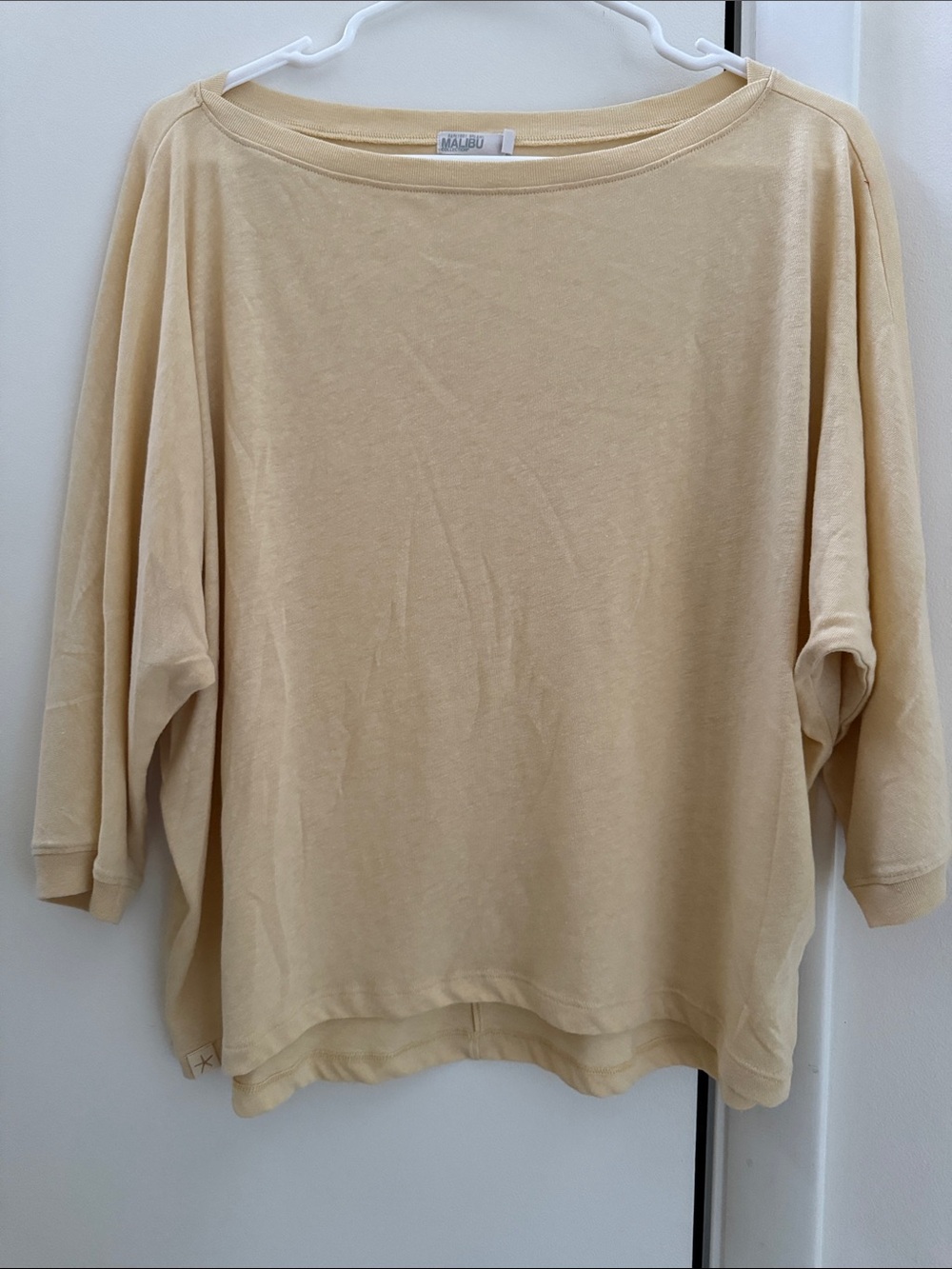 Barefoot Dreams Lightweight Top in Pale Yellow